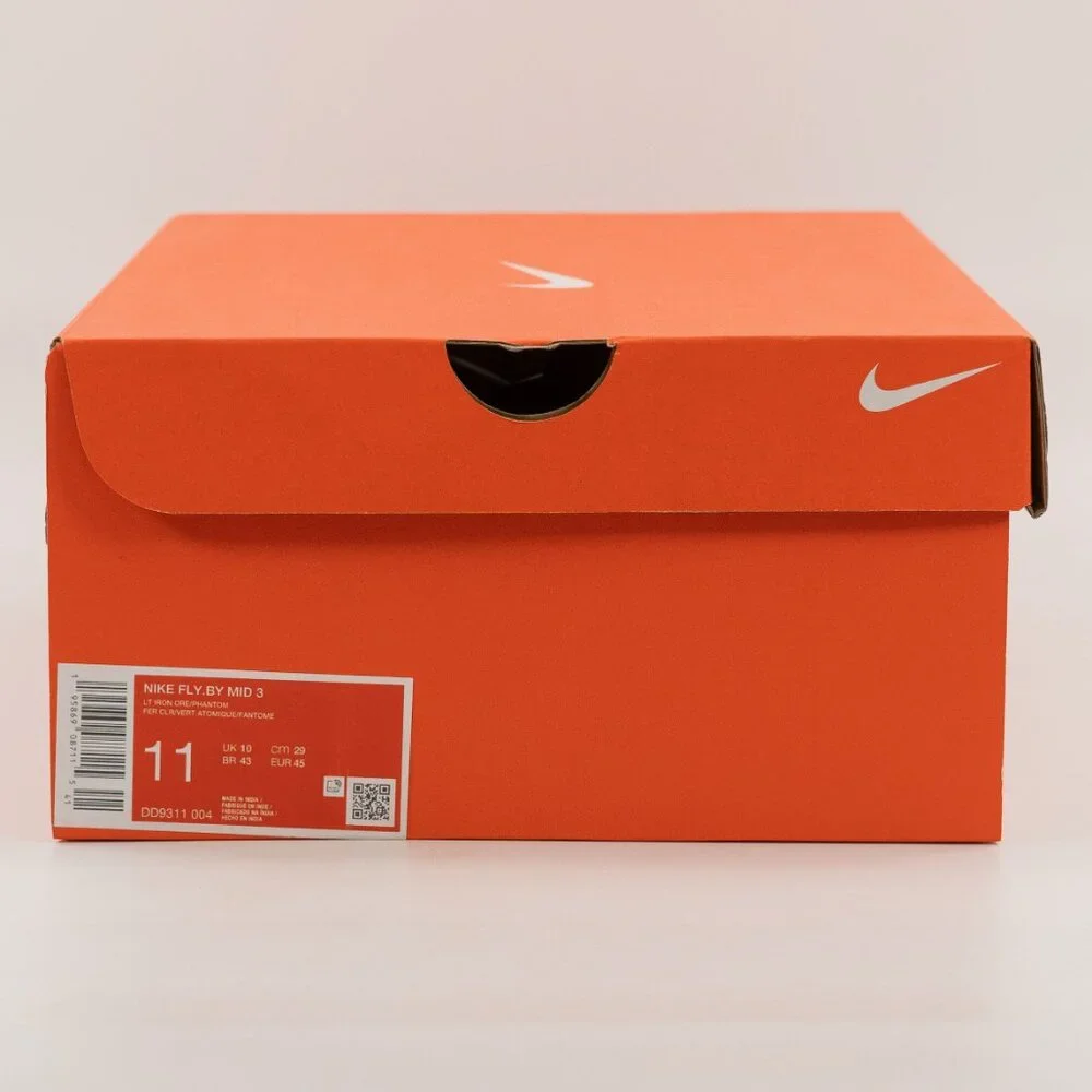 Nike Fly.By Mid 3 Light Iron Ore DD9311-004 Basketball Multi Size